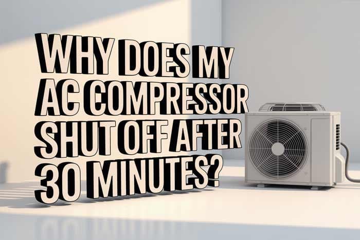 Why Does My AC Compressor Shut Off After 30 Minutes?