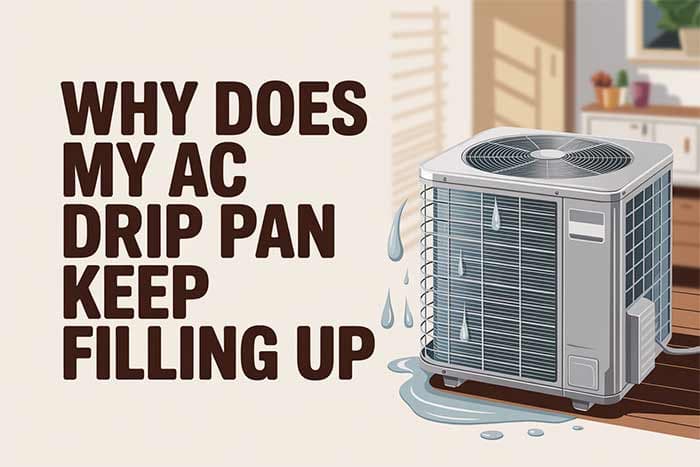 Why Does My AC Drip Pan Keep Filling Up?