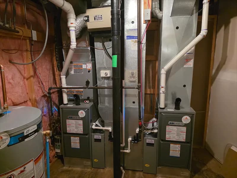 Replacement furnace installed — Crooks residence