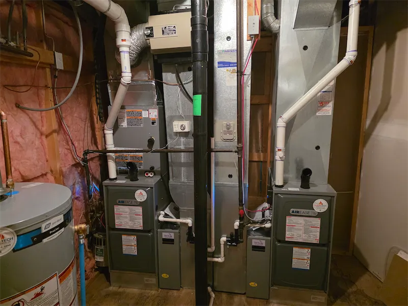Replacement high-efficiency furnace — Crooks residence